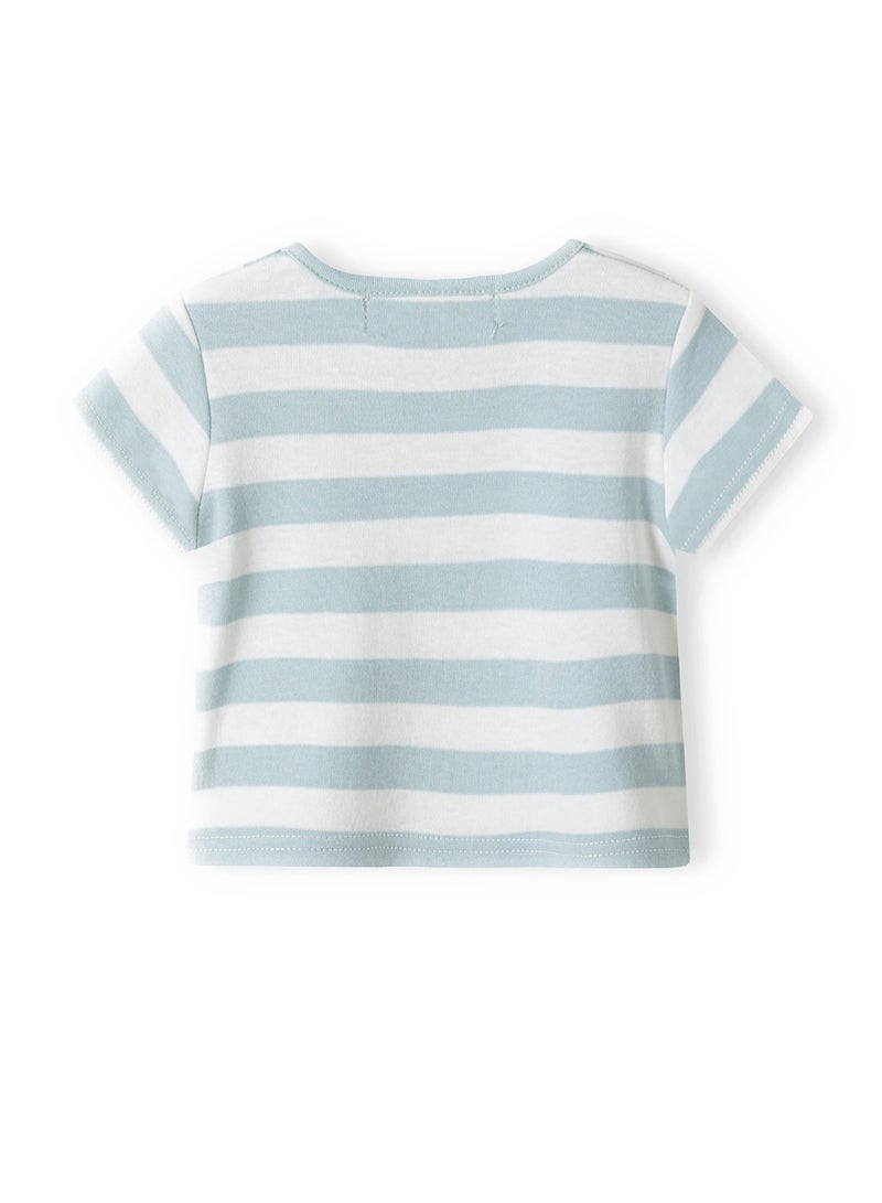MINOTI Baby 2-Pack Cotton Short Sleeves T-Shirts with Print  - Image 4