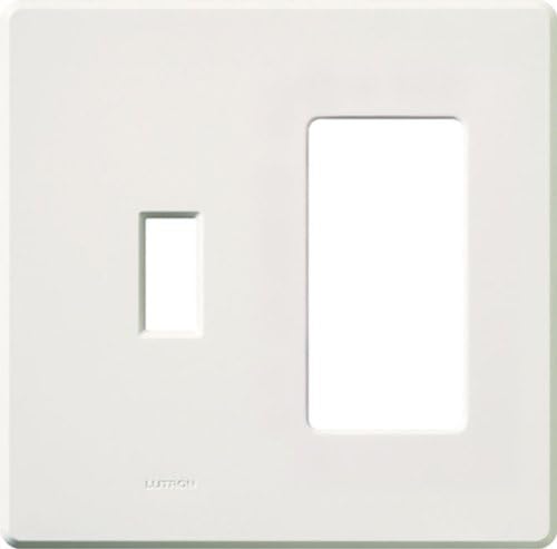 Lutron FG-2-TD-WH Electrical Distribution Wall Plate White - Image 2