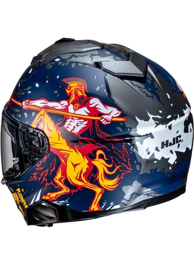 HJC Helmet HJC i71 Taurus MC1SF Full Face Helmet - Image 3