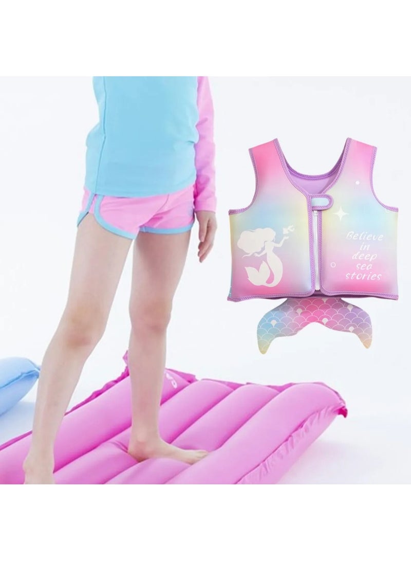 ساكن سترة سباحة للأطفال قابلة للتعديل، سترة طفو قابلة للتعديل، مساعدة تدريب السباحة، مساعدة الأطفال على الطفو، مساعدة السباحة - Image 5
