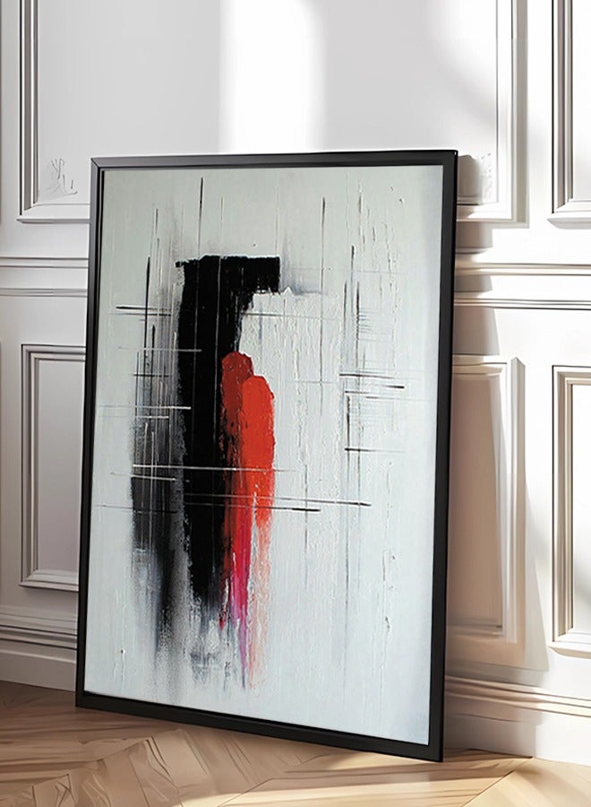 4gdran Canvas Wall Art For Wall Decoration, Abstract Design,with a Hollow Frame,Size (120x80),One Piece  - Image 2