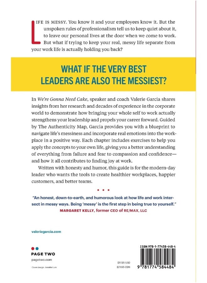 null - We're Gonna Need Cake: Celebrating Authentic Leadership in a Messy World - Image 1