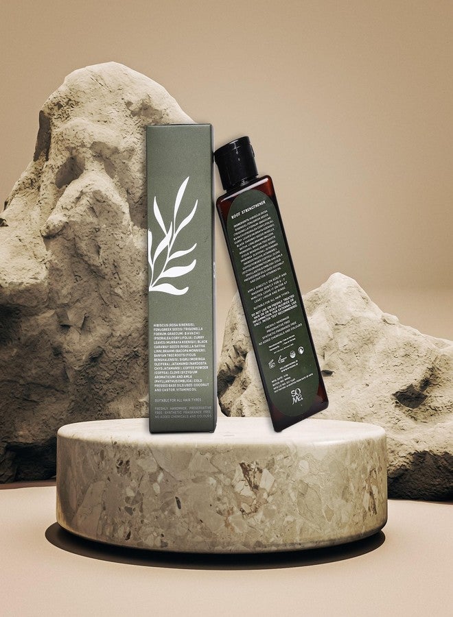 SOMA Sanjeevani Hair Oil | Ayurvedic Herbal and Organic Root Strengthening & Hair Fall Control | With 13 Herbs & Cold-Pressed Coconut Oil | 200 ml - Image 3