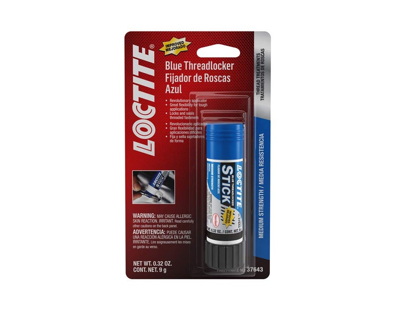 Loctite 37643 Blue Medium Strength Threadlocker Stick  9 g