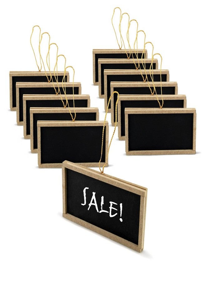 نيو ستار فود سيرفيس ألواح طباشيرية صغيرة من نيو ستار فود سيرفيس، مقاس 2 بوصة × 4 بوصة، مجموعة من 12 لوحًا، رقم الموديل 28393 - Image 1