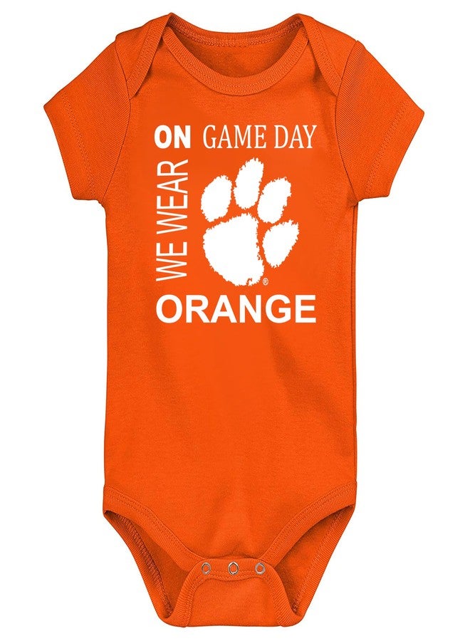 Future Tailgater Clemson Tigers On Game Day Baby Onesie (6-12 months) - Image 1