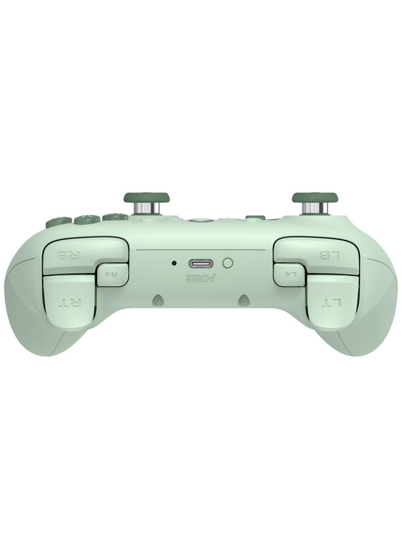 8BitDo Ultimate 2C Wireless Controller for Windows PC and Android, with 1000 Hz Polling Rate, Hall Effect Joysticks and Triggers, and Remappable L4/R4 Bumpers (Green) - Image 3
