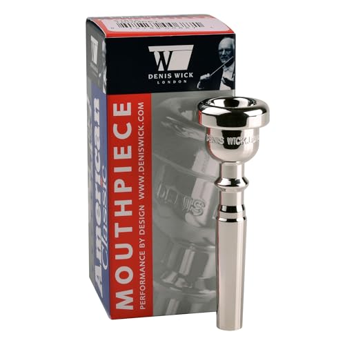 Denis Wick American Classic Trumpet Mouthpiece SIlver Plated -7C - Image 1