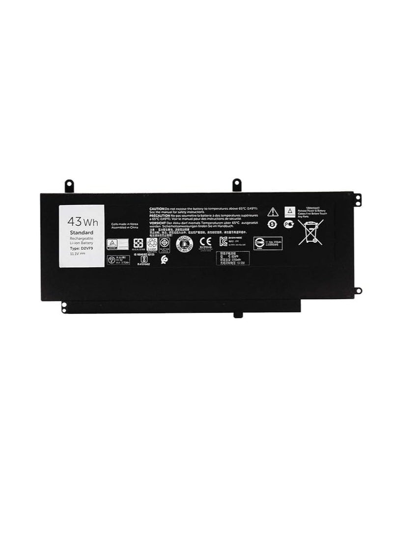 Terabyte Replacement Laptop Battery For Dell Inspiron 15 7547 7548/Vostro 14 5459 PXR51 0YGR2V 0PXR51 Black - Image 3