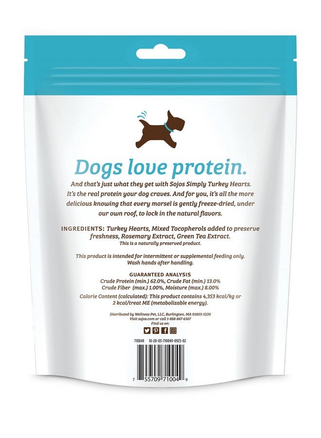 سوجوز مكافآت الكلاب المجففة بالتجميد من سوجوس سيمبلي ديك رومي، 4 أونصة - Image 2