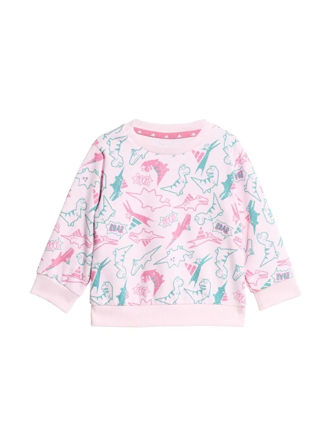 adidas Adidas I Adrpt Set Pink Youth/Baby Jogger Suits For Kids