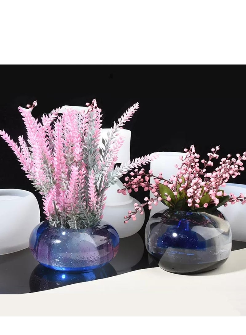 SYOSI Tea Light Candle Holder Resin Molds Silicone,  Epoxy Mould Planter Moldfor DIY Jewelry Box, Candy Box, Plants Pot, Craft Making Decoration, Home Table Decoration - Image 4