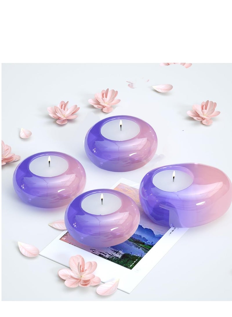 SYOSI Tea Light Candle Holder Resin Molds Silicone,  Epoxy Mould Planter Moldfor DIY Jewelry Box, Candy Box, Plants Pot, Craft Making Decoration, Home Table Decoration - Image 3