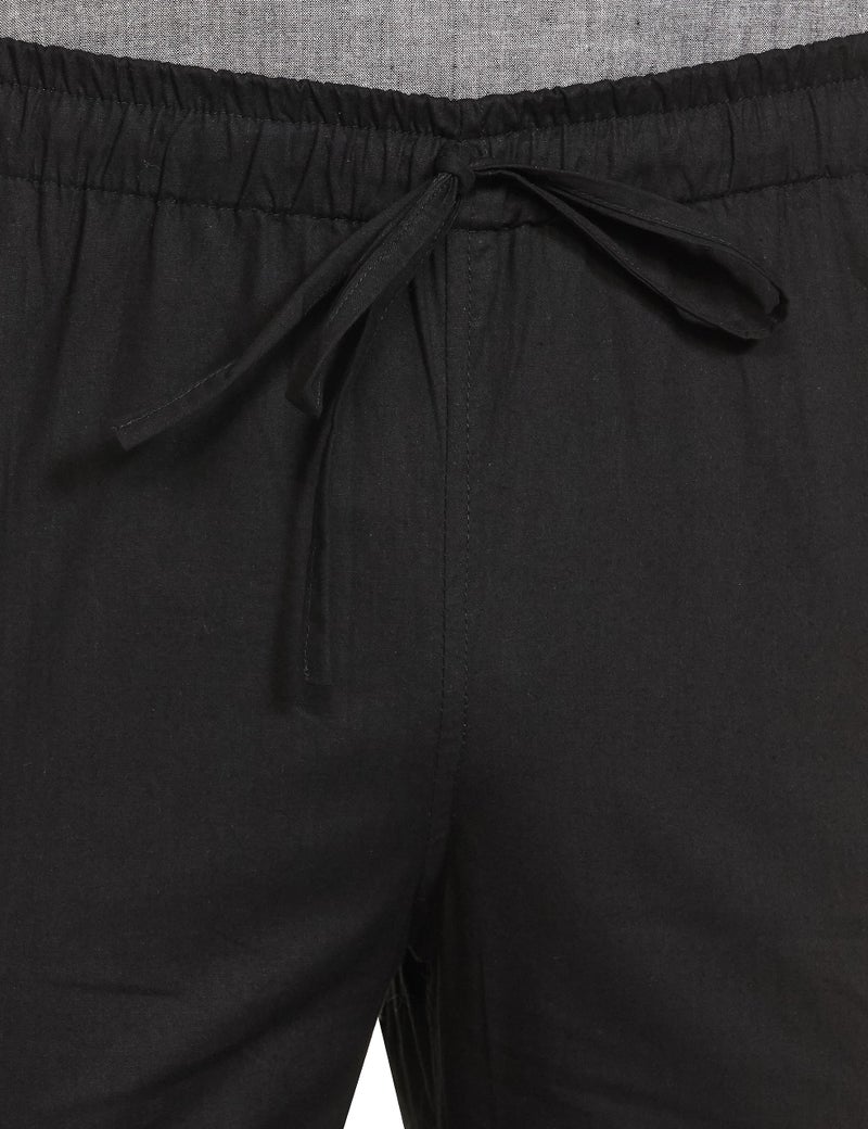 See Designs Black Cotton Regular Fit Pyjamas_SDPJ103L - Image 3