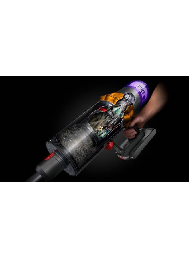 دايسون مكنسة V15 ديتكت أبسوليوت الكهربائية اللاسلكية 0.77 L 660 W V15 أصفر/آيرون/نيكل - Image 4