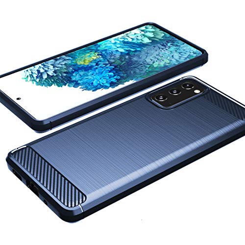 Osophter for Galaxy S20 FE Case,Samsung S20 FE 5G Case Shock-Absorption Flexible TPU Rubber Protective Cell Phone Cover for Samsung Galaxy S20 FE 5G(Navy Blue) - Image 4