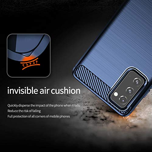 Osophter for Galaxy S20 FE Case,Samsung S20 FE 5G Case Shock-Absorption Flexible TPU Rubber Protective Cell Phone Cover for Samsung Galaxy S20 FE 5G(Navy Blue) - Image 5