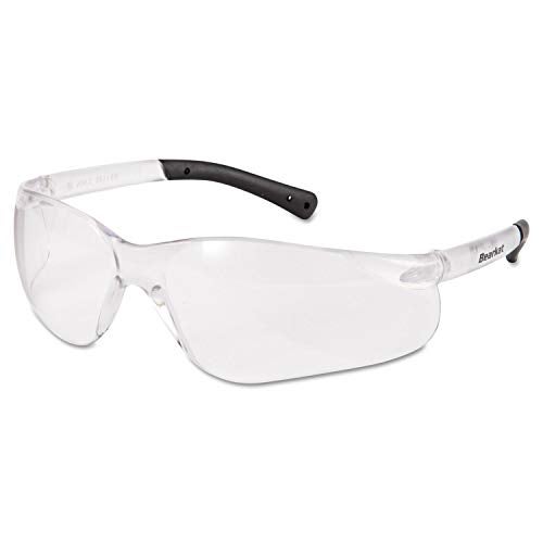 Crews BK110AF Bearkat Safety Glasses Clear Frame w/Clear Anti-Fog Lens (12 Pair) - Image 1