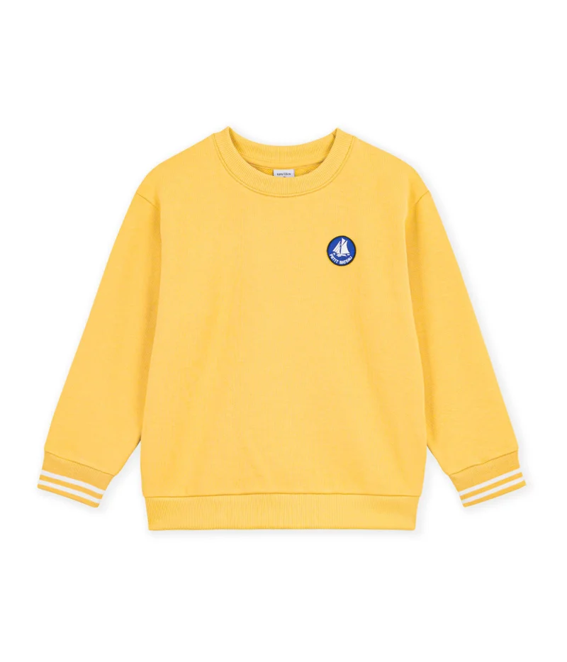 Petit Bateau Children's Plain Cotton Sweatshirt
