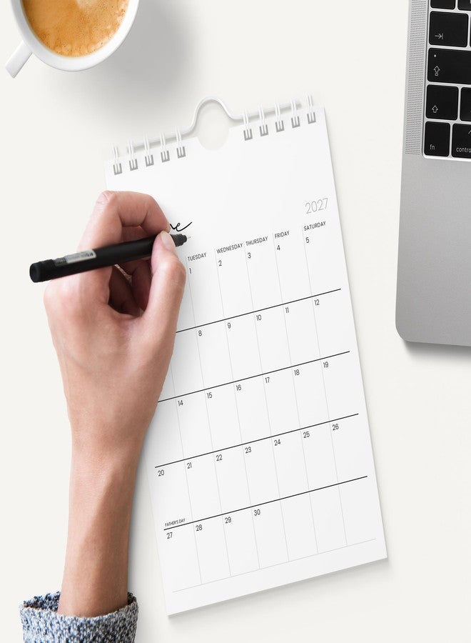 Karto Small Wall Calendar 2026 - Vertical 6x9 inch January 2026 to June 2027 - Small, Versatile, and Easy Planning with the Aesthetic Desk Monthly Calendar - Cursive - Image 5