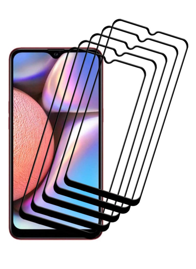 ACLIX 5 Pieces Antistatic ESD Dustproof Premium Quality High Definition Tempered Glass Screen Protector Designed For Samsung Galaxy A10s - Image 1