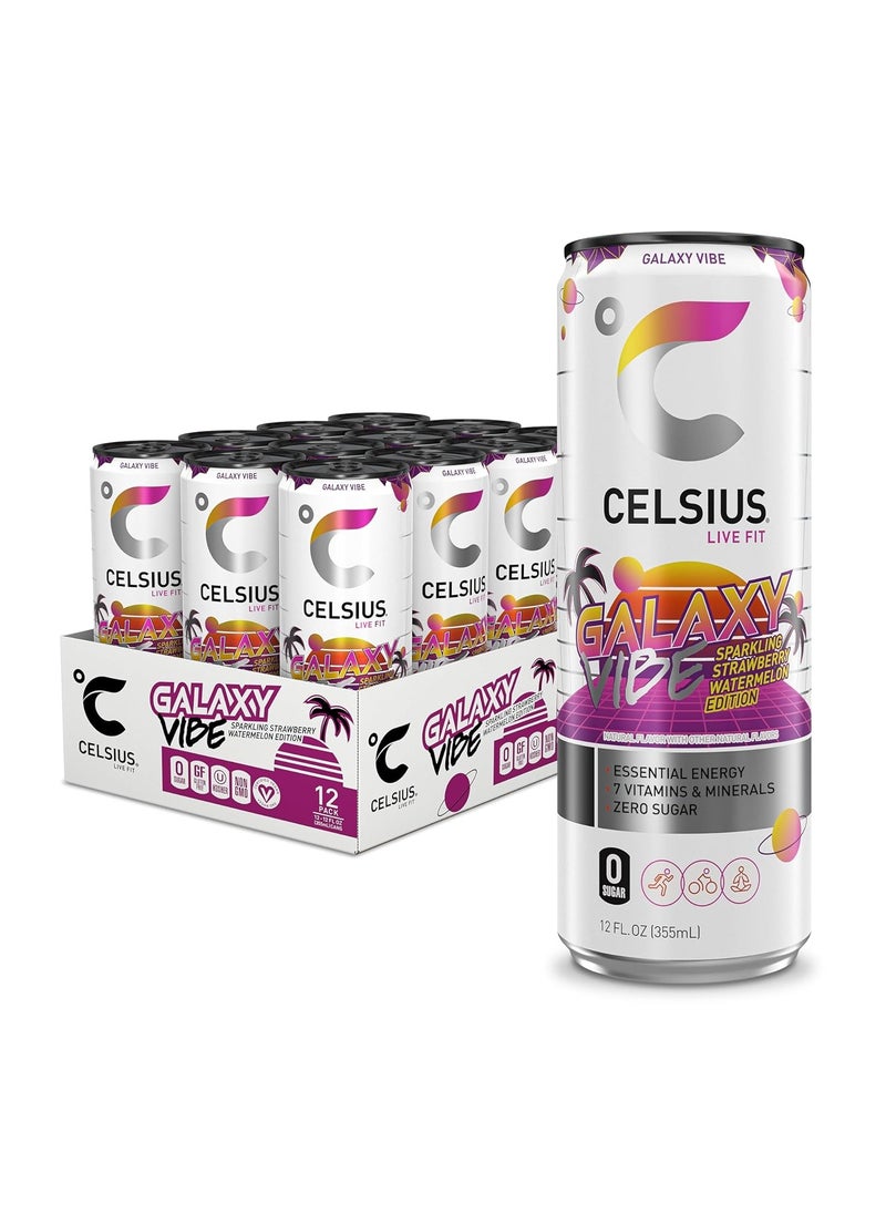 CELSIUS Sparkling Galaxy Vibe Energy Drink Pack of 12 - pzsku/Z3E6F37DE673906E9A5EAZ/45/_/1717180126/9b040e6a-b47c-4adb-b746-c8d1e974e966