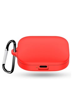 Case for Redmi Buds 5 Case Silicone Protective Cover Case with Keychain Carabiner Headphone Accessories (Red) - pzsku/Z3E6F43593DA6469B73F3Z/45/_/1723829970/648d250e-9706-429b-89d3-45603620c78a