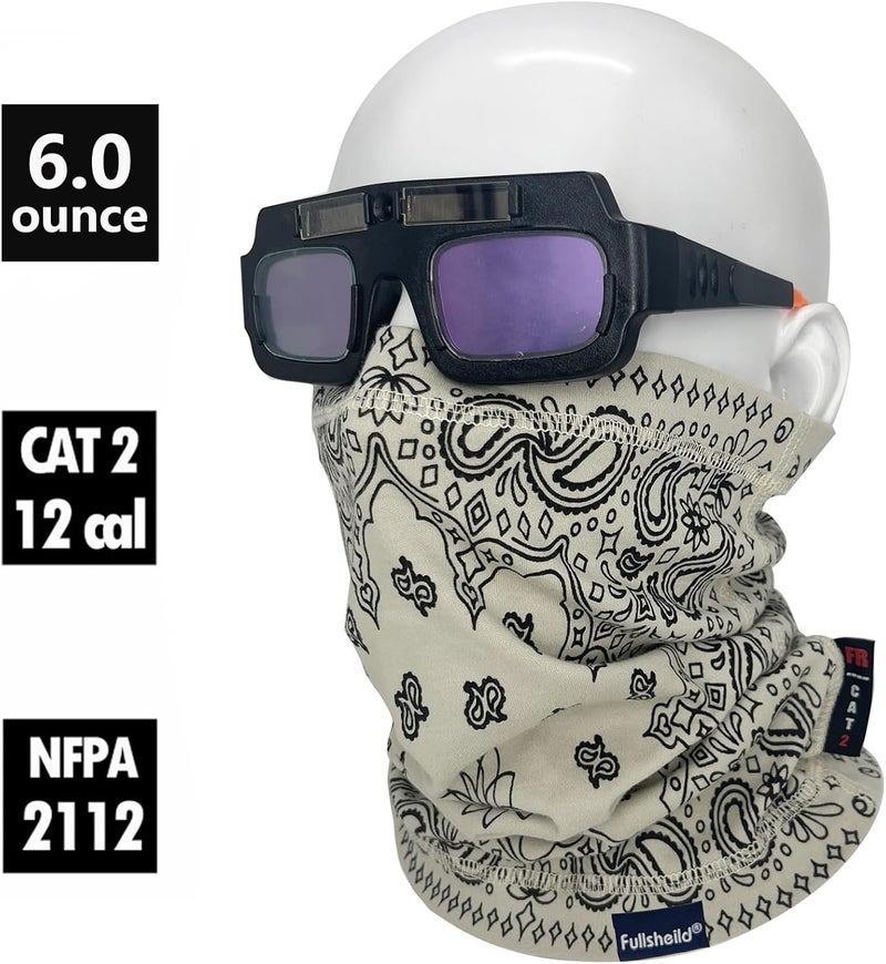 Fullsheild FR Flame Resistant Face Mask Full Cover Neck Gaiter Snood for Welding Hunting Army Military Working - Image 2