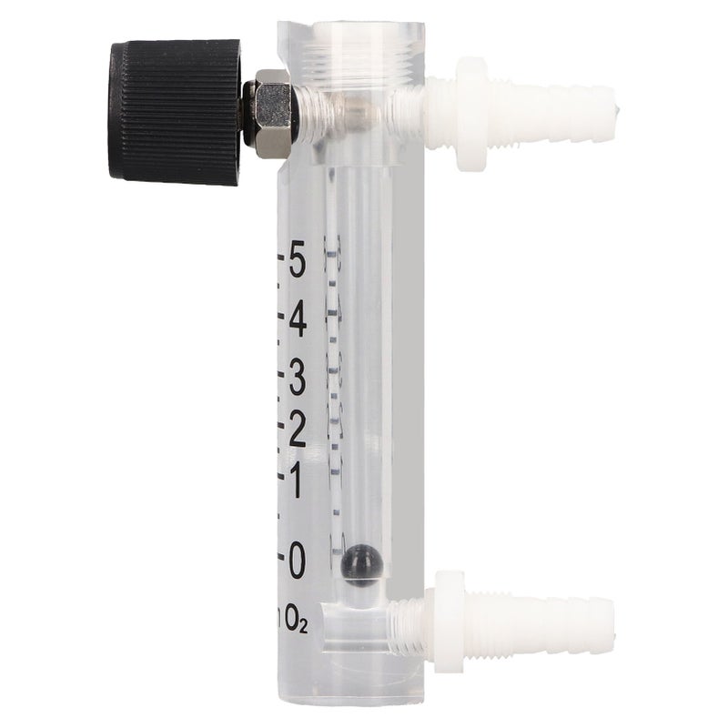 0‑5LPM Adjustable Air Flow Meter High Accuracy Flowmeter with Scales Panel Mount Type - Image 1