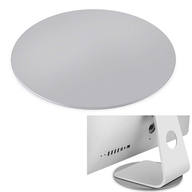 Yoqanr 360 Rotation Monitor Stand Grey Aluminum Alloy Wide Compatibility for iMac Laptop Potted Plants Arts Crafts and More - Image 2