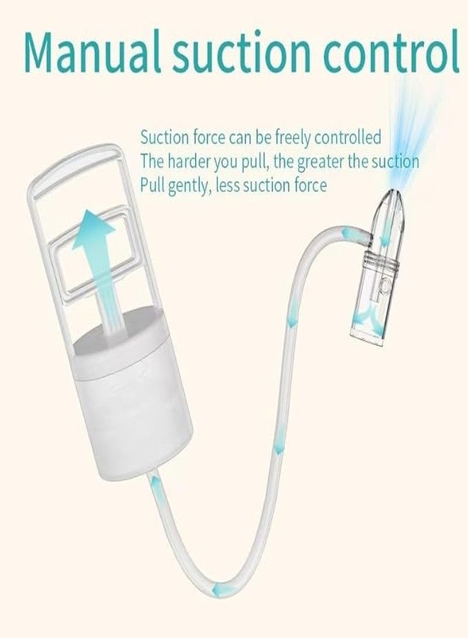 SQUISHCO Nasal Aspirator for Newborn, Mucus Sucker for Nose, Nose Cleaner for New Born, Portable Hand Pump Nasal Aspirator for Congestion Care - Image 5