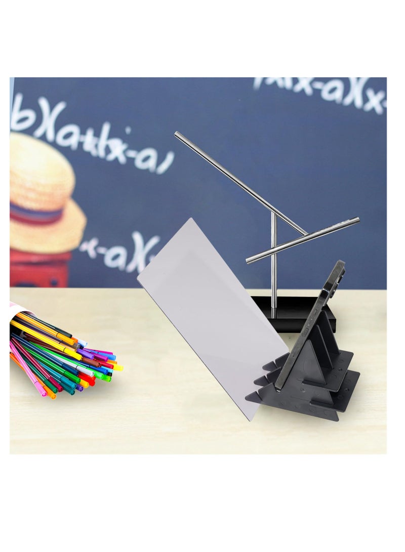 KASTWAVE Optical Image Drawing Board, Portable Optical Drawing Board Sketching Tool, Easy Tracing Drawing Sketching Tool, DIY Drawing Tracing Board, Sketch Wizard Light Copy Pad for Kids, Artist, Beginners  - Image 2