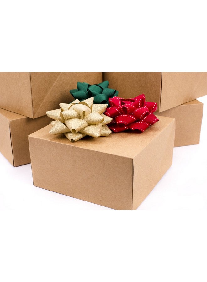 Hallmark 8" Gift Boxes for Christmas, Holidays, Birthdays, Weddings, Crafts, Fathers Day, Care Packages and More, 5 Box Set - Image 4