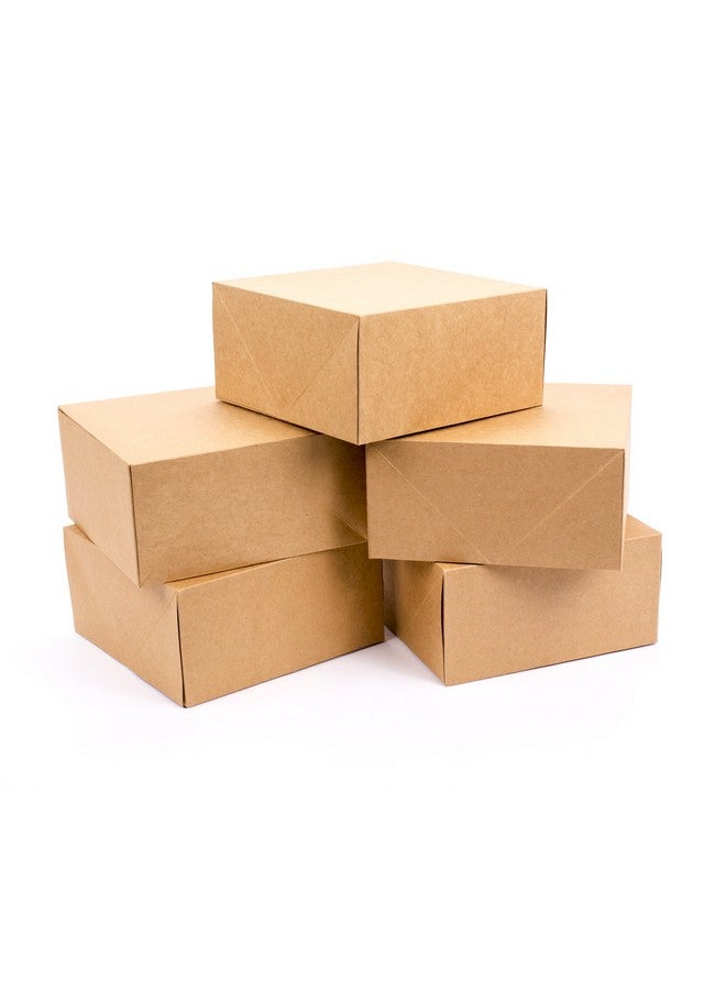 Hallmark 8" Gift Boxes for Christmas, Holidays, Birthdays, Weddings, Crafts, Fathers Day, Care Packages and More, 5 Box Set - Image 1