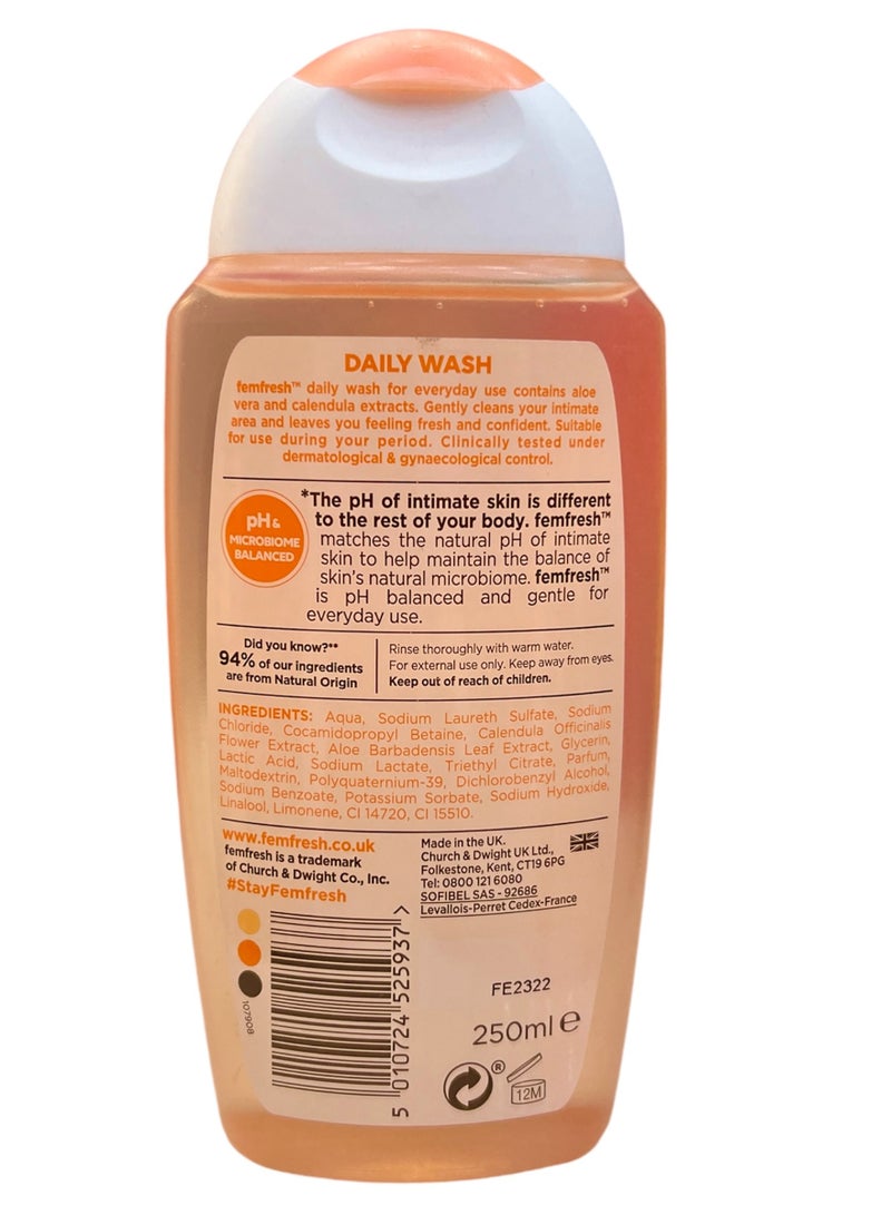 Fem Fresh Daily Intimate Wash 250ml - Image 2