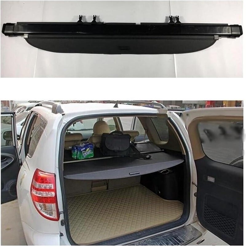 DEMULAX Rear Trunk Cargo Cover for Toyota RAV4 - Image 2