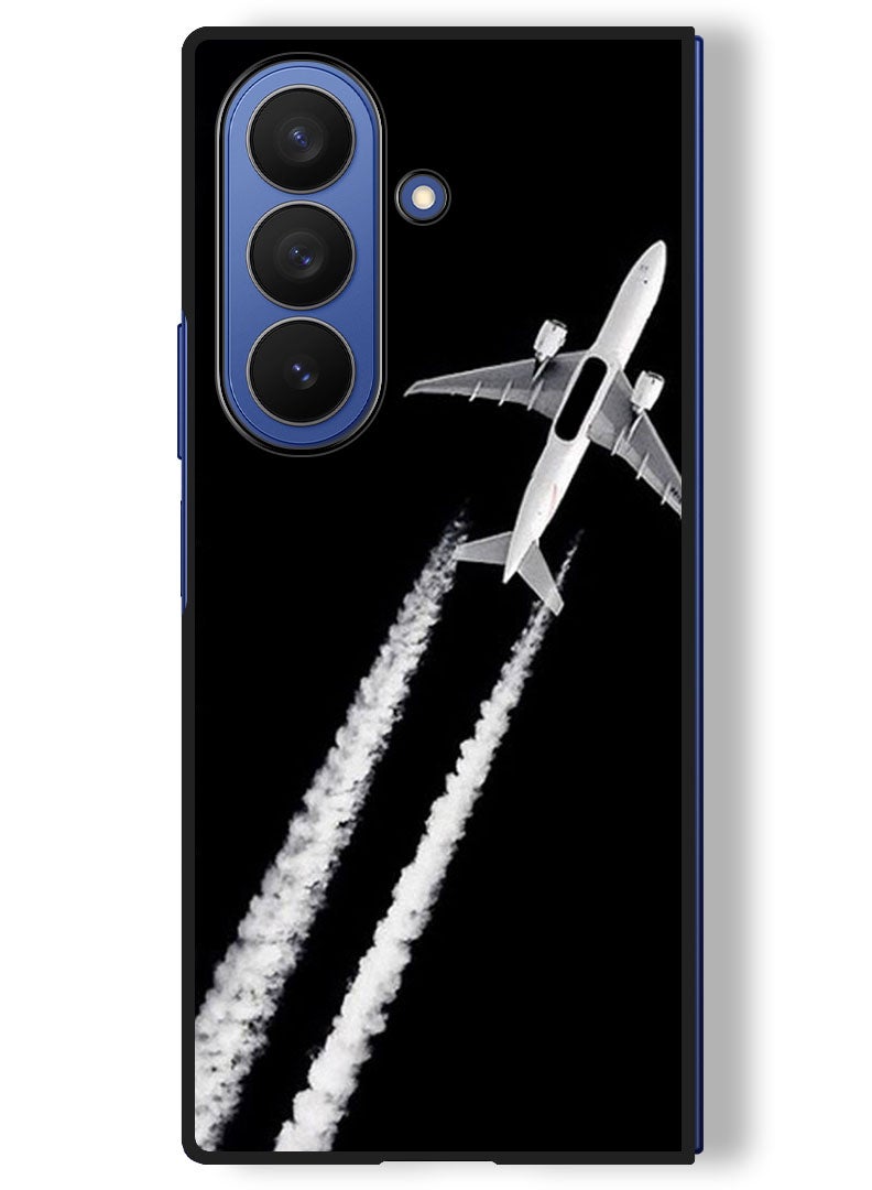 Theodor Case Compatible with Samsung Galaxy Z Fold 7 - 8 Inch Protection Shockproof Bumper Cover Plane - Image 1