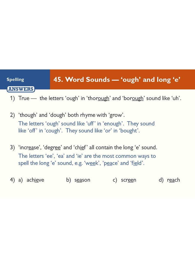 null - Functional Skills English Revision Question Cards: Spelling, Punctuation & Grammar Entry Level 3 - Image 1