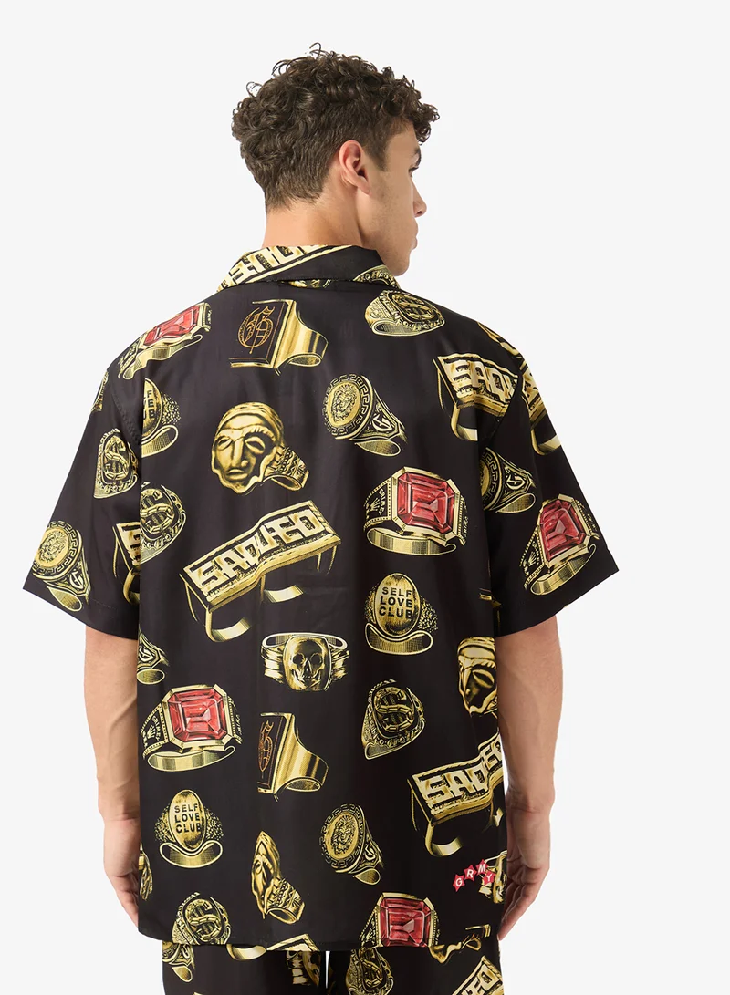 جرايمي The Og Tour Button Up Shirt