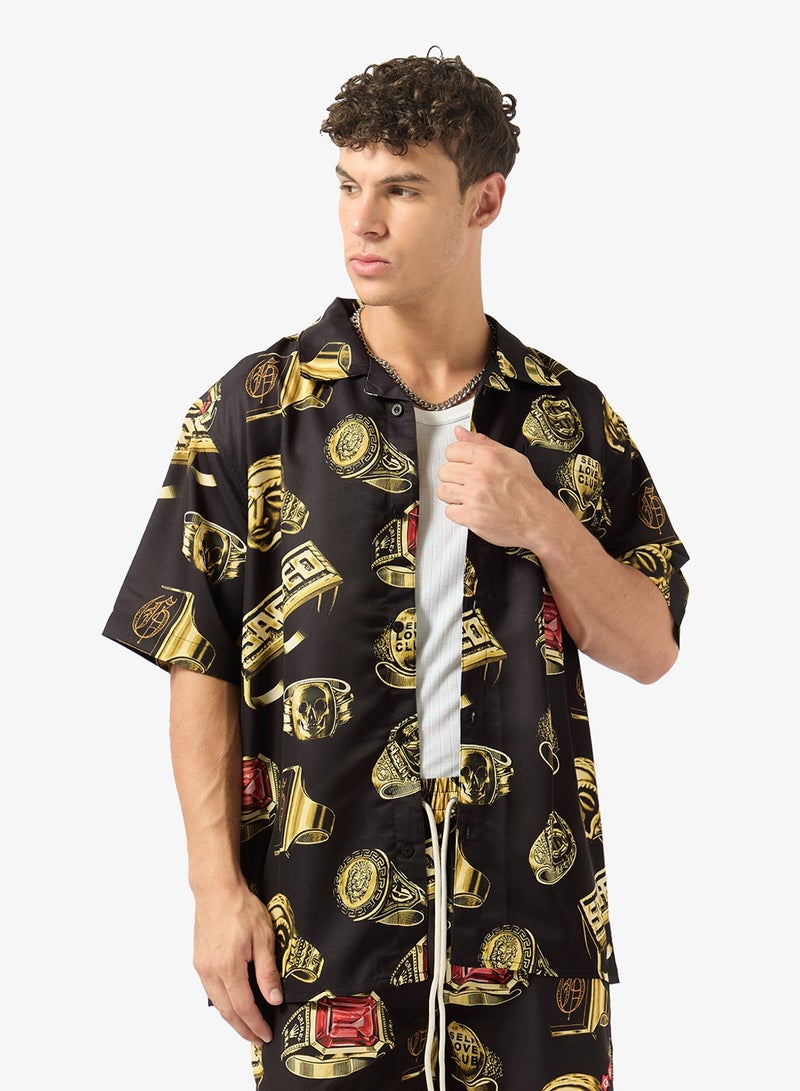 Grimey The Og Tour Button Up Shirt - Image 1
