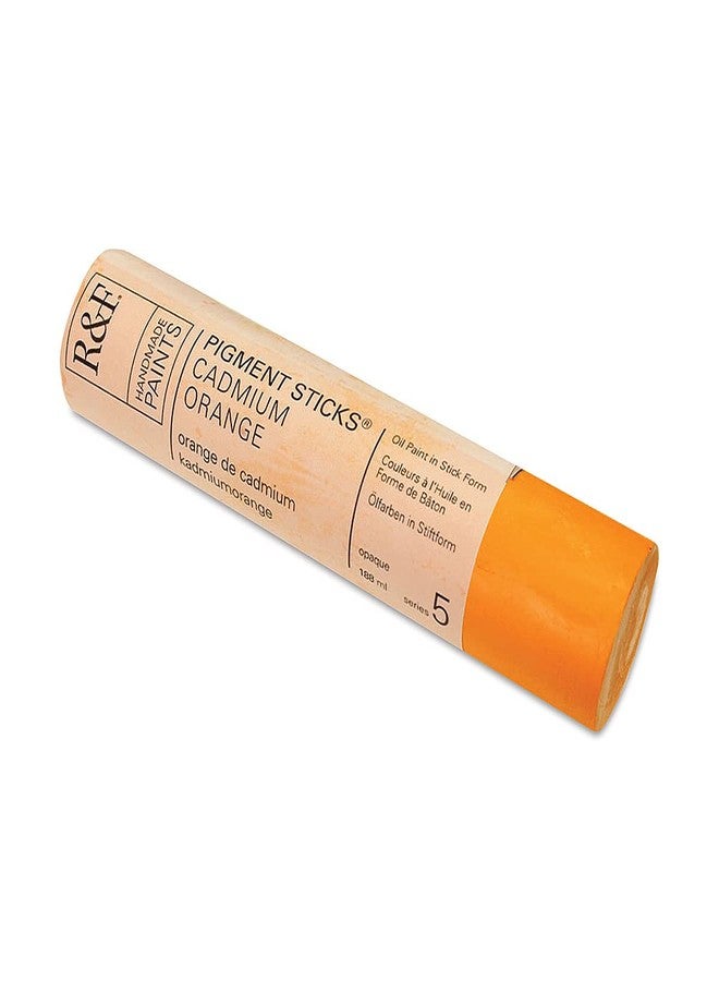 R&F Artist Oil Pigment Stick, Cadmium Orange, 188 ml