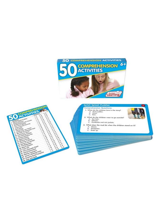 Junior Learning Jl355 50 Comprehension Activities Multi - Image 4