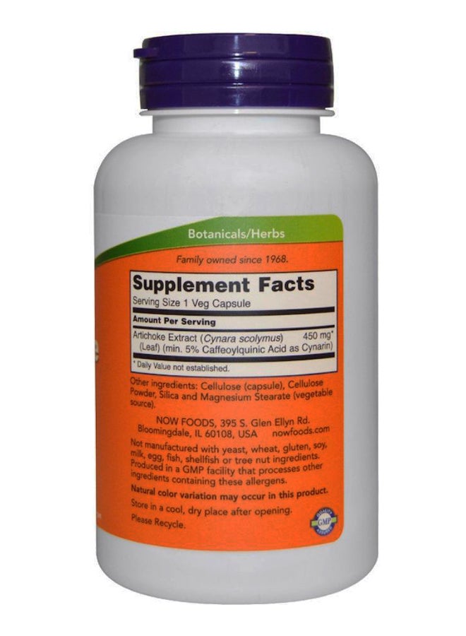 Now Foods Artichoke Extract - 90 Capsules - Image 2