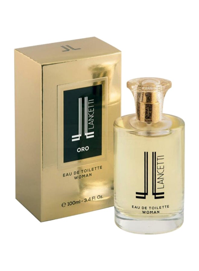 Lancetti Oro Woman Eau de Toilette 100Ml
