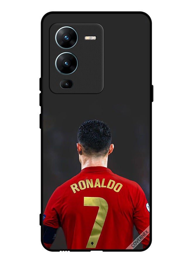 Covernex Protective Case Cover For vivo V25 Pro Ronaldo The Goat Of Football - Image 1