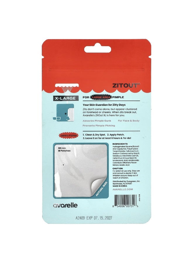 AVARELLE Avarelle, Zitout®, X-Large , 8 Patches  - Image 2