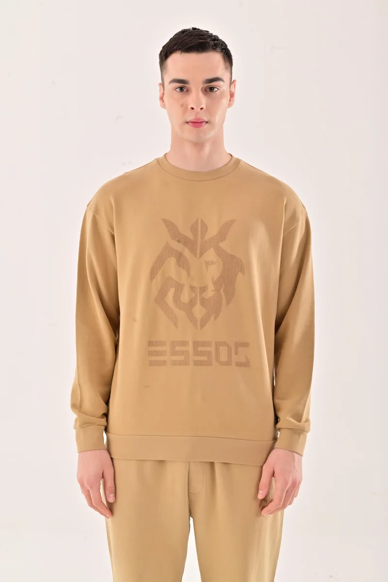 Esso5 Cross Stitch Logo Sweatshirt
