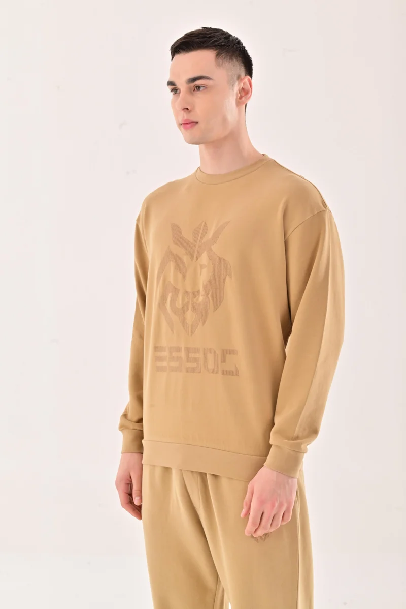 Esso5 Cross Stitch Logo Sweatshirt