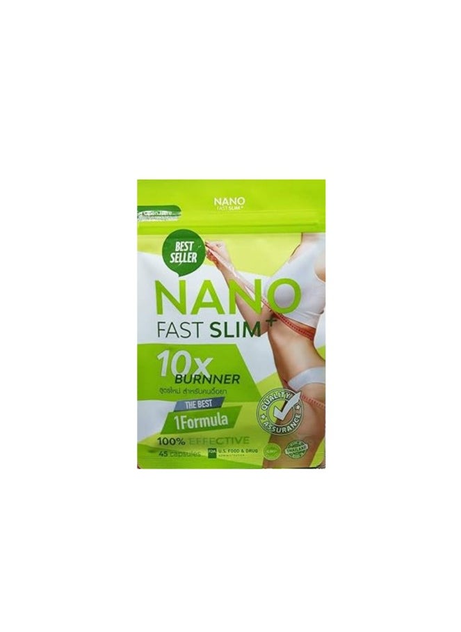 Nano - Nano Fast Slim 10x Burner (45 Capsules) - Image 1