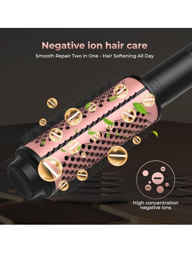 general Thermal Brush Set,Dual Voltage,3 in 1 Ceramic Curling Wand, Fast Heating Hot Brush, 3 Interchangeable Travel Curling Irons for Short, Medium  Long Hair(1.25 Inch, 1.5 Inch  1.75 Inch) - Image 4